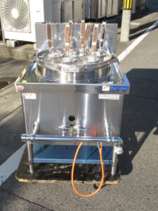 マルゼン　MRS-171E　都市ガス　ラーメン釜