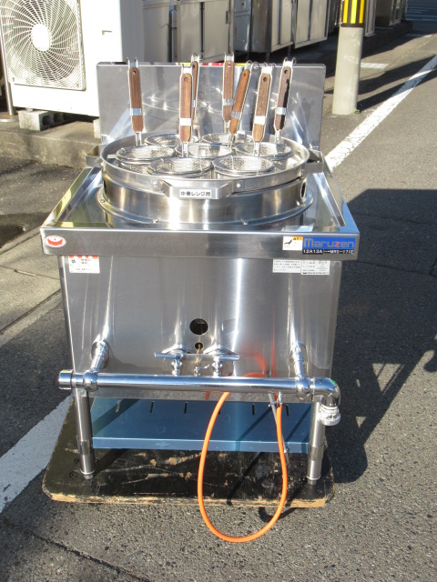 マルゼン　MRS-171E　都市ガス　ラーメン釜