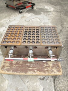 たこ焼き器、LPG