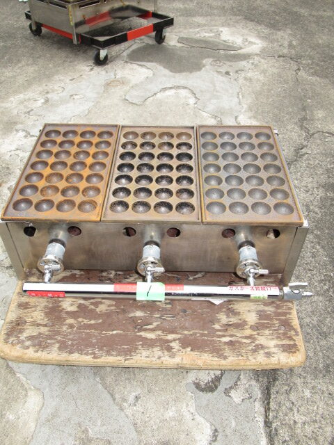 たこ焼き器、LPG