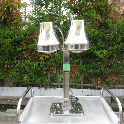 清水食器　ヒートランプウォーマー（2灯）　➀
