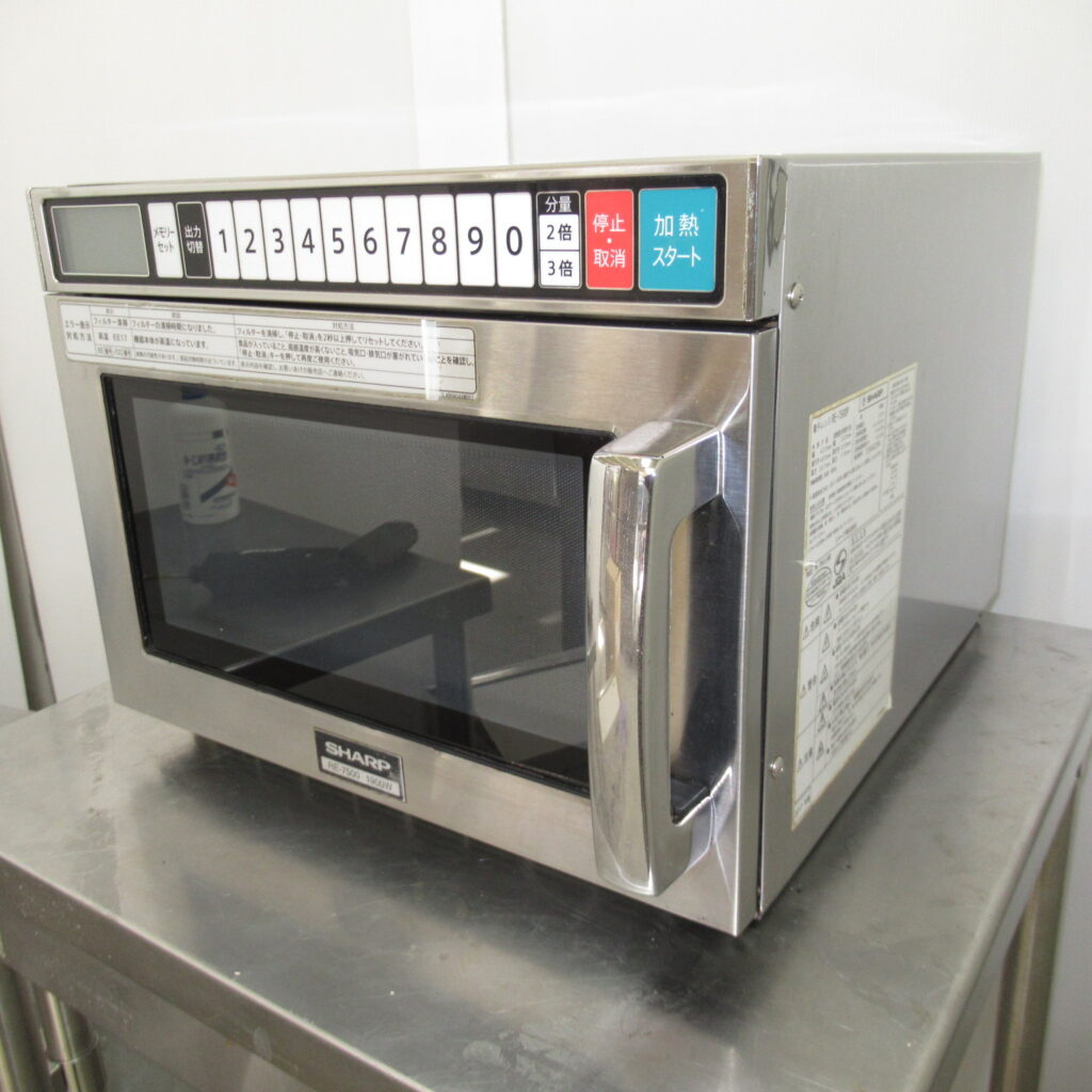 RE-7500P　シャープ　業務用電子レンジ（2）