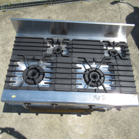 マルゼン　RGT-1274　ガステーブル　都市ガス（2）