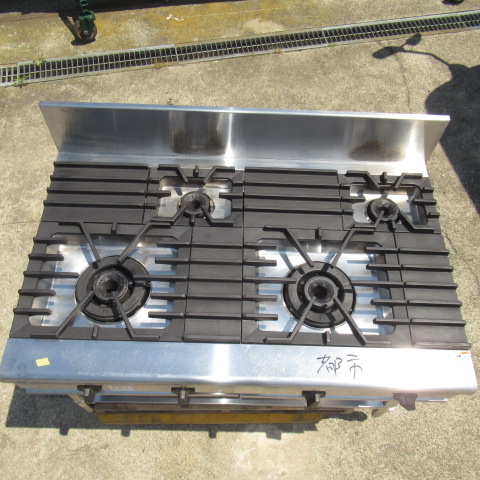 マルゼン　RGT-1274　ガステーブル　都市ガス（3）