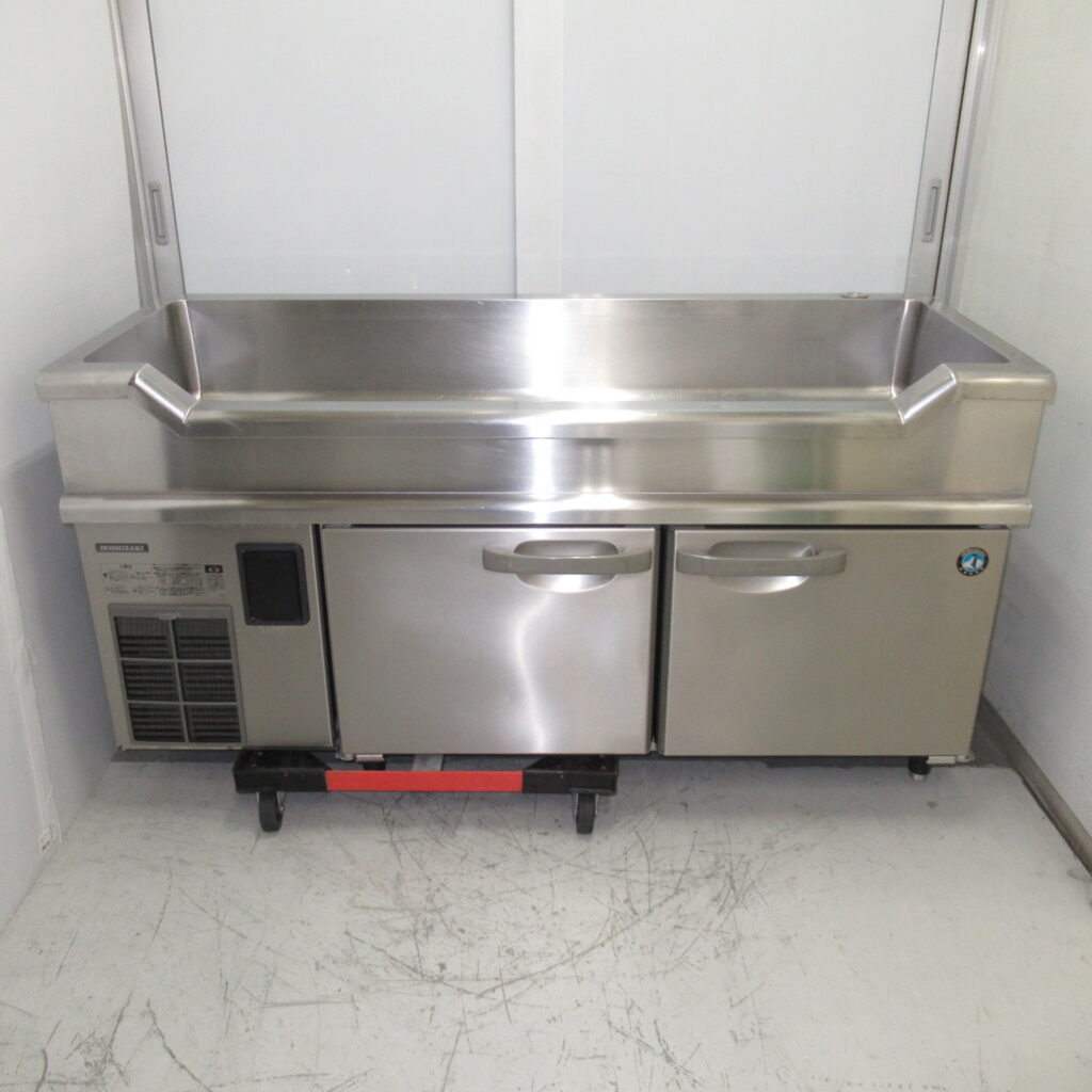 ホシザキ　RW-150SNCG-ML-T　2020年　コールドテーブル　舟形シンク付