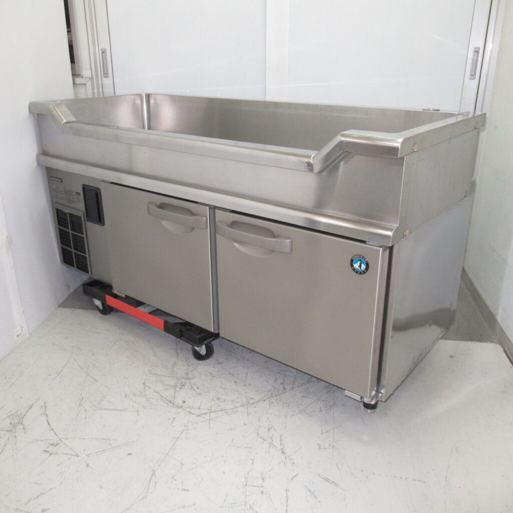 ホシザキ　RW-150SNCG-ML-T　2020年　コールドテーブル　舟形シンク付（2）