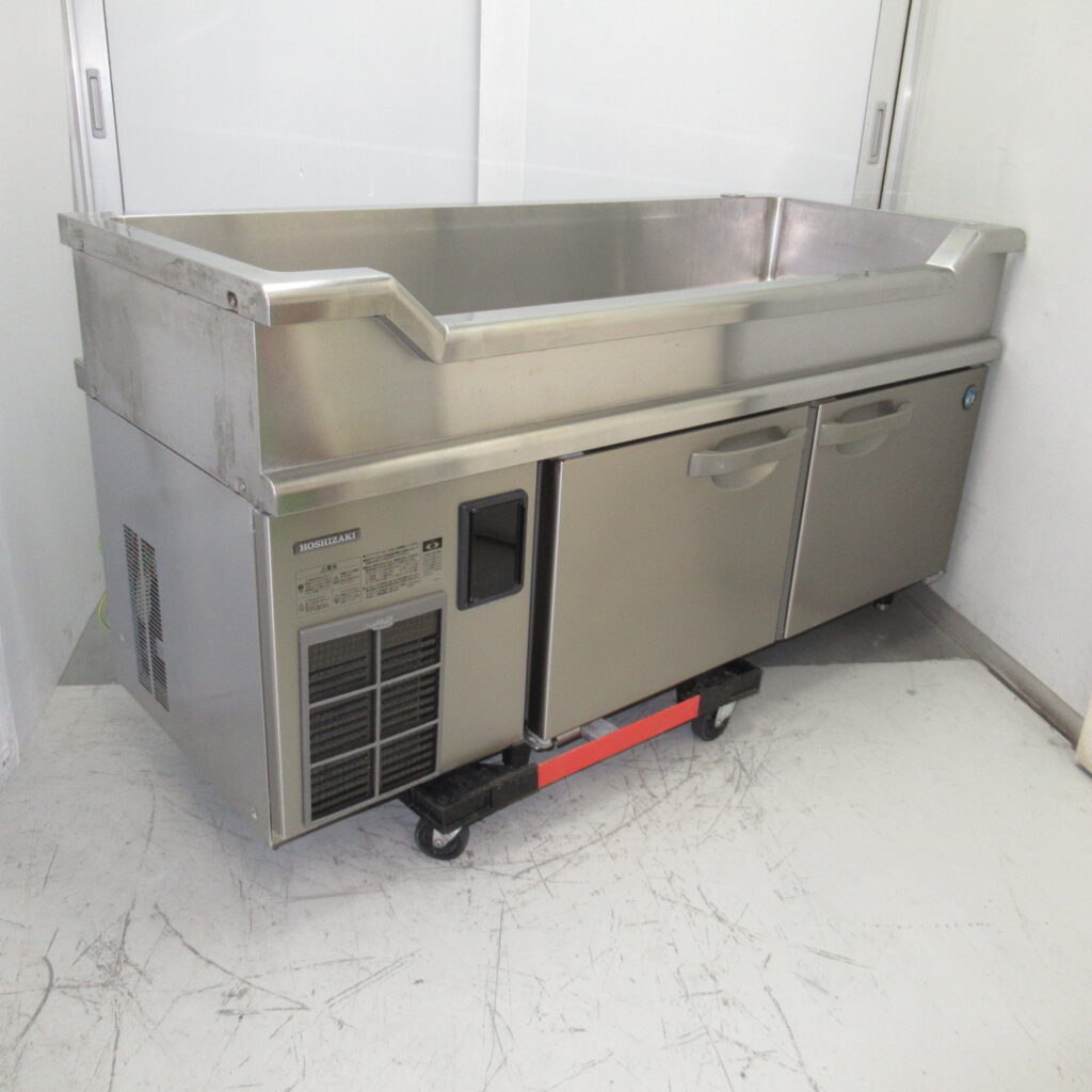 ホシザキ　RW-150SNCG-ML-T　2020年　コールドテーブル　舟形シンク付（3）