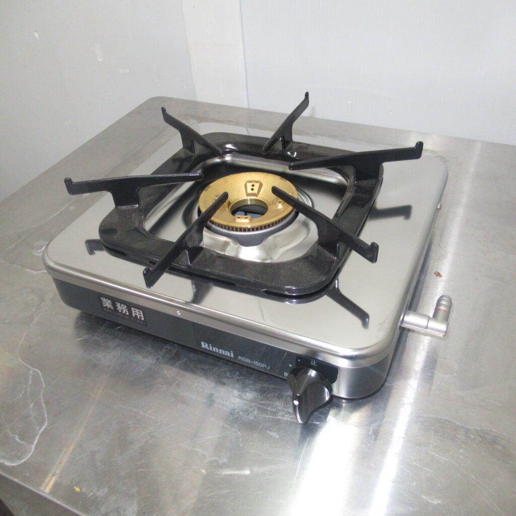 リンナイ　RSB-150PJ　一口コンロ　都市ガス　未使用品（2）