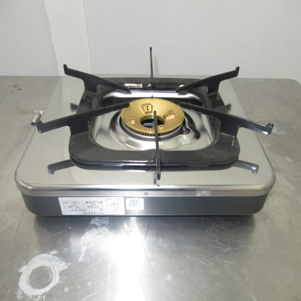 リンナイ　RSB-150PJ　一口コンロ　都市ガス　未使用品（4）