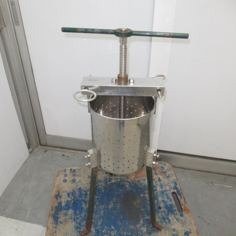 野菜絞り機　ステンレス