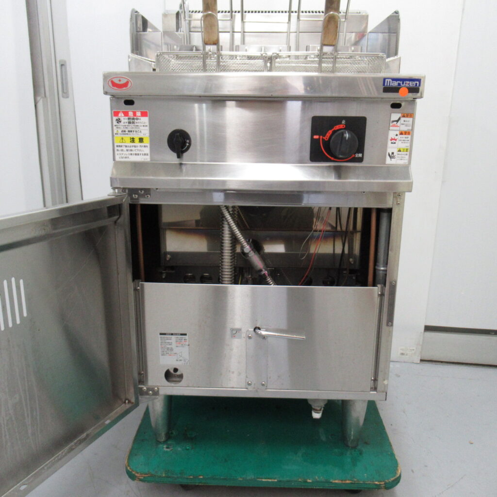 マルゼン　MRP-HT056　プロパン　スパゲティ釜反転式（4）
