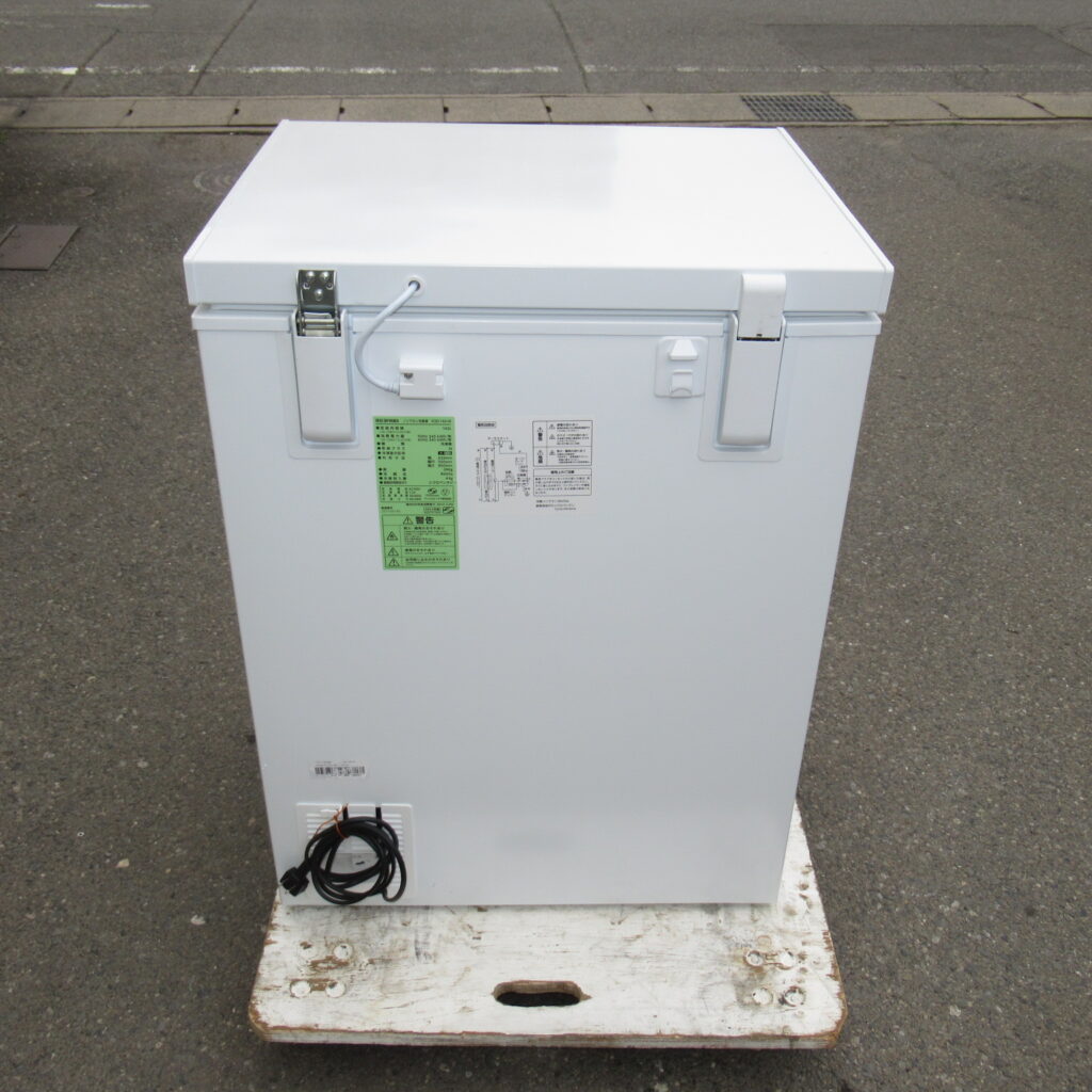 アイリスオーヤマ　ICSD-14A-W　ノンフロン冷凍庫（4）