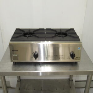リンナイ　RSB-206N　LPG　2口コンロ