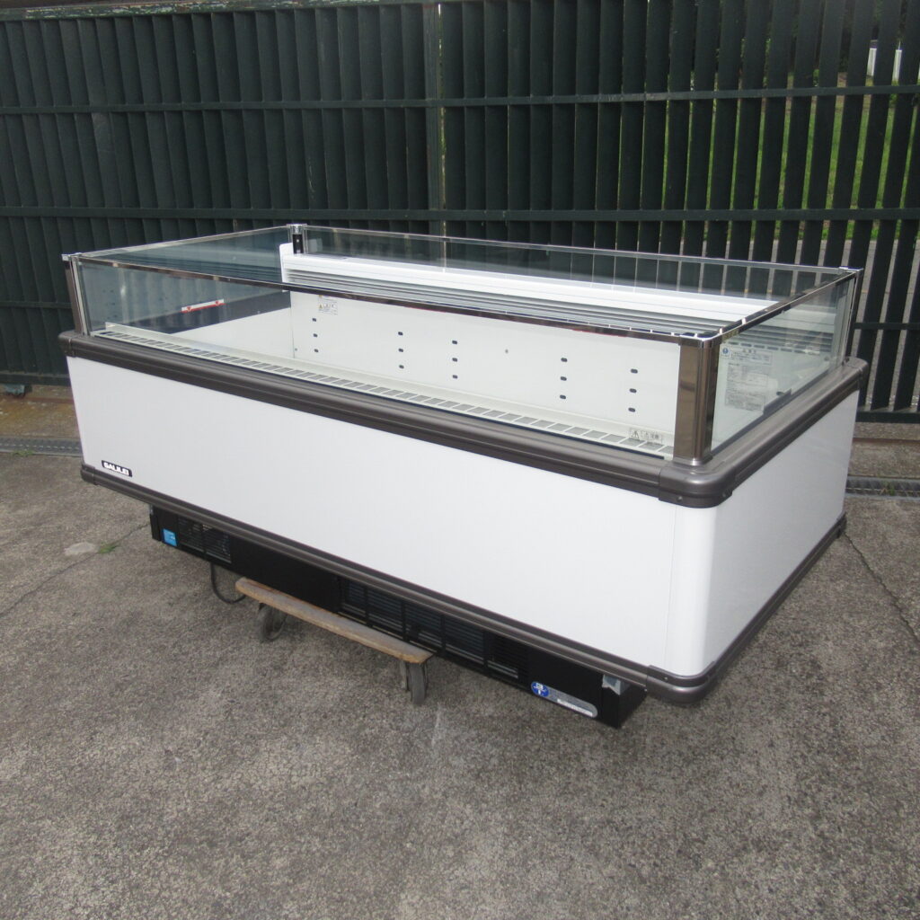 冷蔵冷凍切替可能平型ショーケース　100V