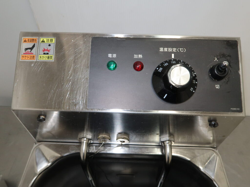 タニコー　TCTL-8B　卓上電気フライヤー　2021年（7）