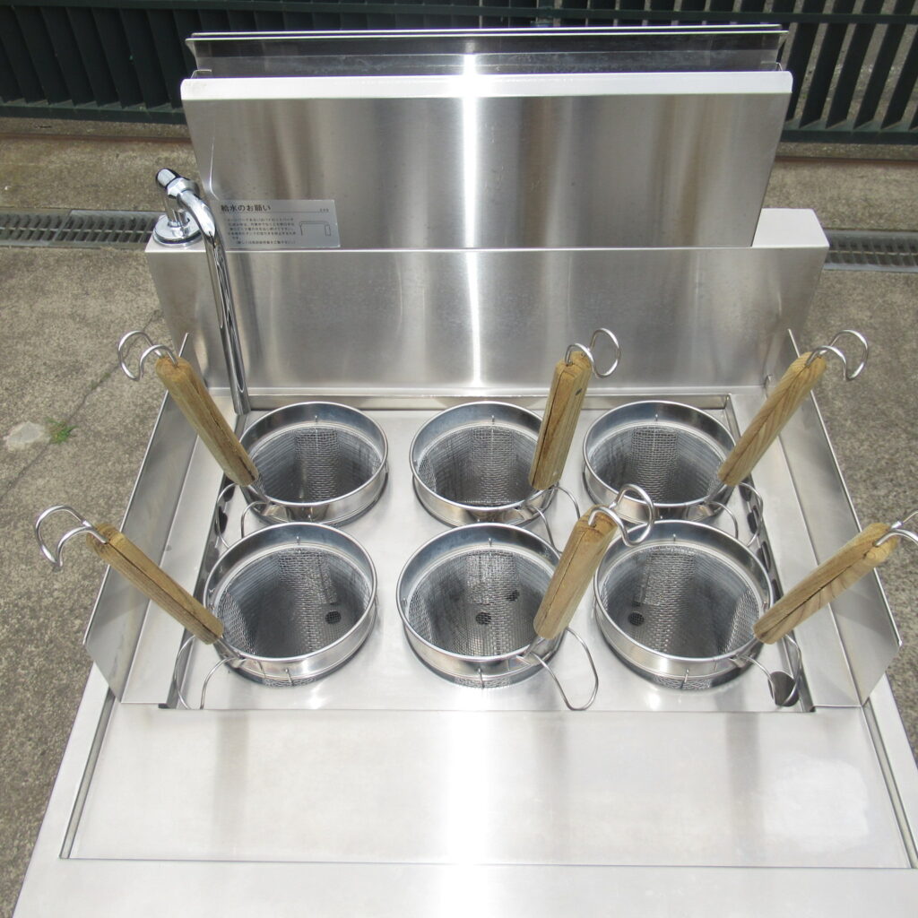 タニコー　TGUS-60　LPG　茹で麺器　2023年（4）