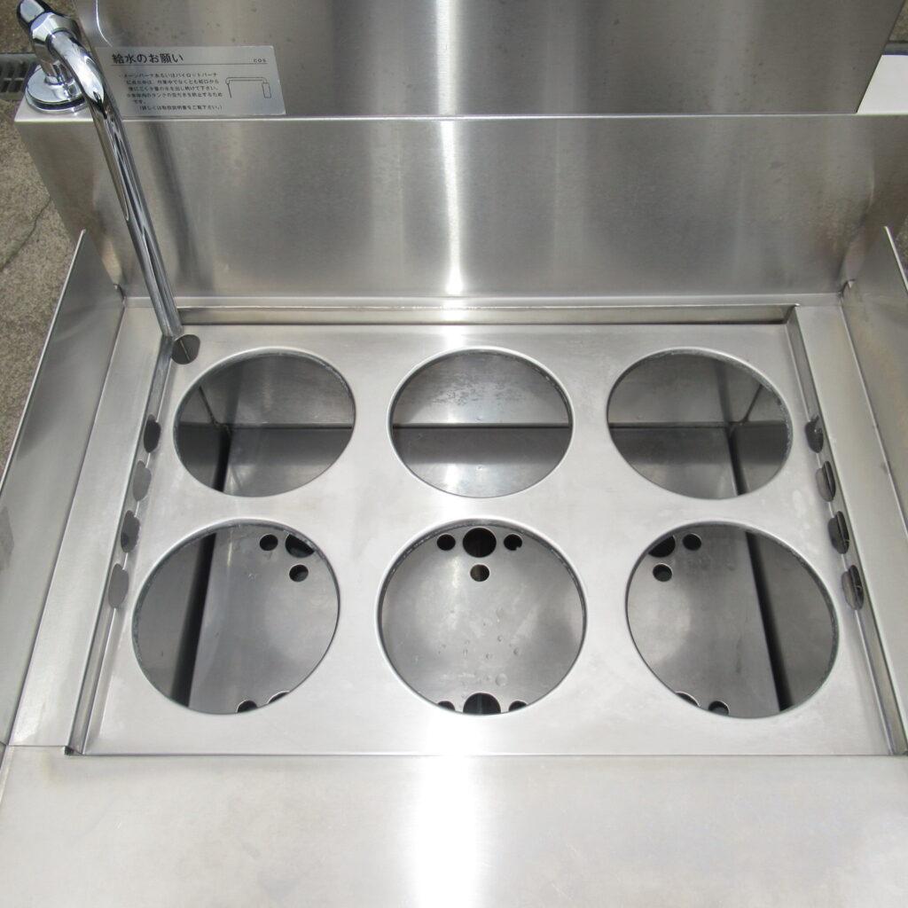 タニコー　TGUS-60　LPG　茹で麺器　2023年（5）