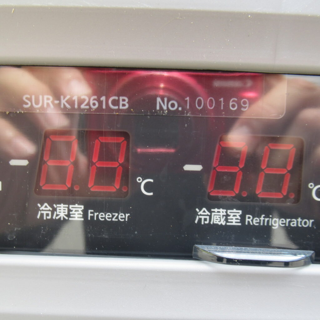 パナソニック　SUR-K1261CB　冷凍冷蔵　2021年（5）