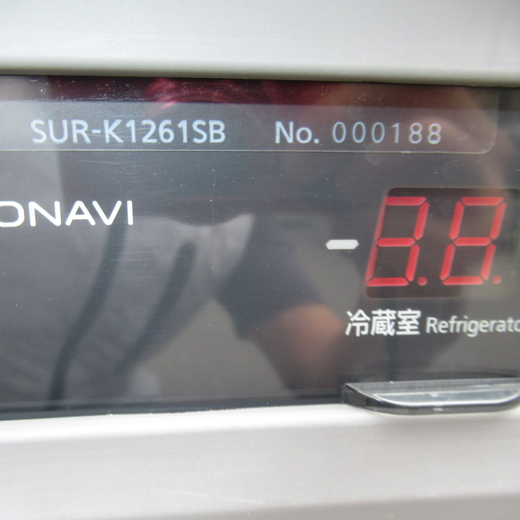 パナソニック　SUR-K1261SB　冷蔵　2020年（5）