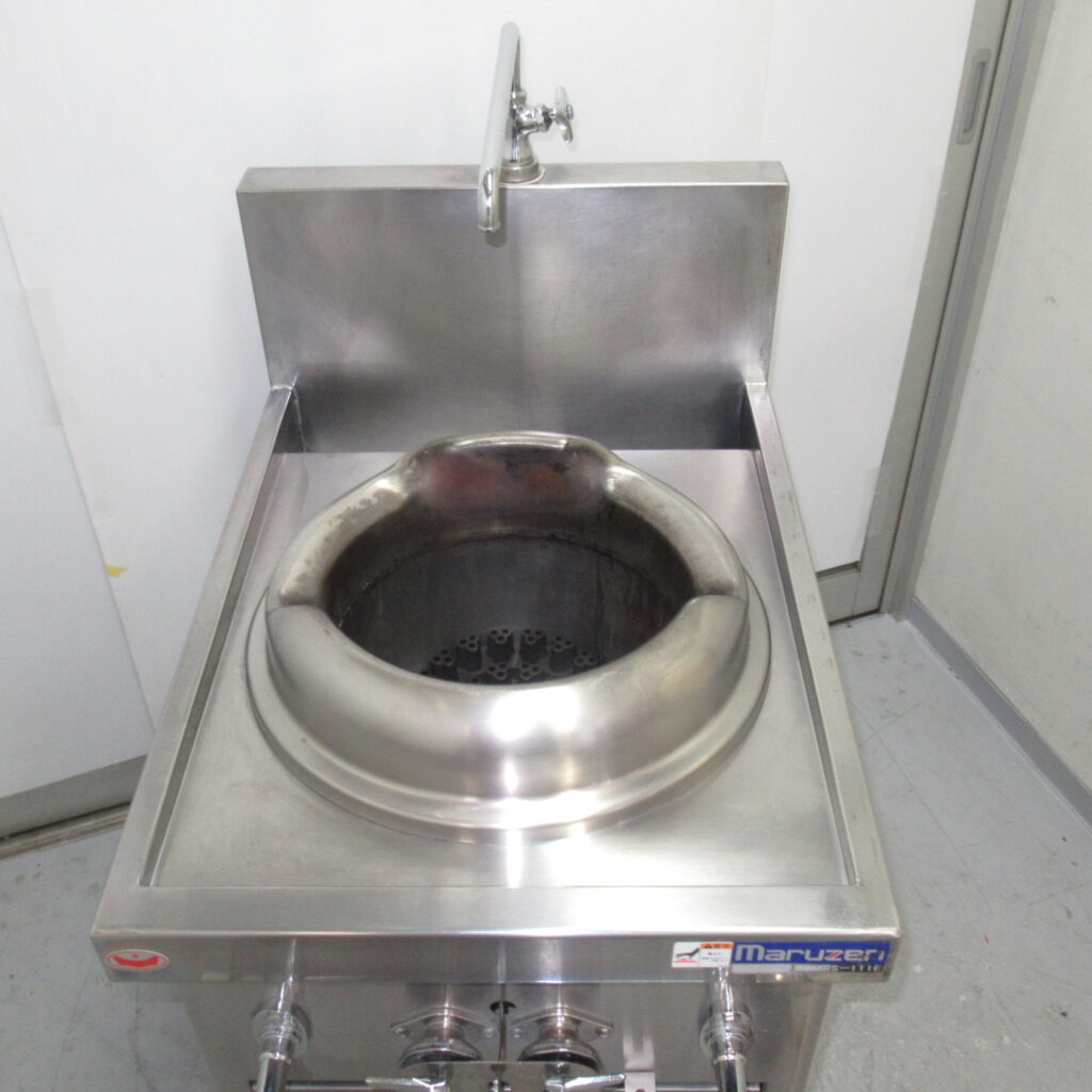 マルゼン　MRS-111E　中華レンジ　2019年　LPG（4）