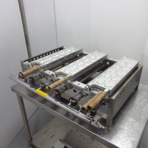 たい焼き機　ミニ3連　LPG（3）