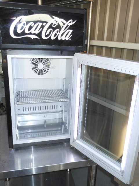 生活家電 冷蔵庫 ハイアール JR-CC25A 2010年 冷蔵ショーケース（コカコーラ） - 株式 